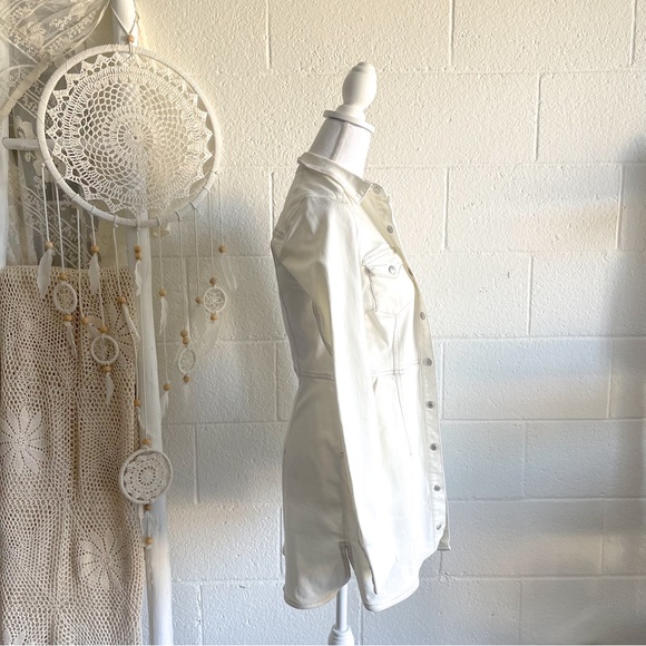 NWOT Free People Dynamite Dress White - Picture 8 of 15